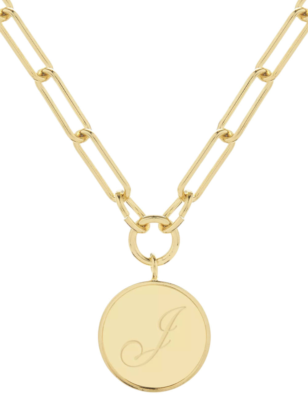 brook & york Callie Initial Pendant "J" - New with Tags